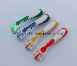 Safe Derma Rolling System , Micro Needle Roller Therapy With Blue / Red / Yellow / Green LED Light